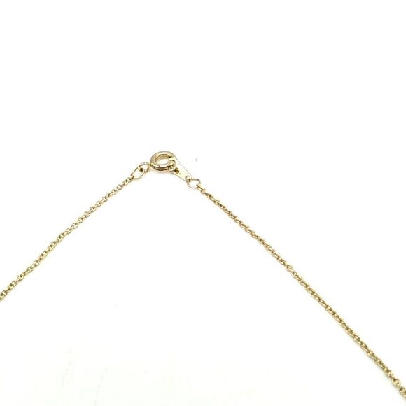 VTG ROMAN Black Rhinestone Teardrop Surrounded by Crystals Pendant Necklace Sign - Picture 11 of 16